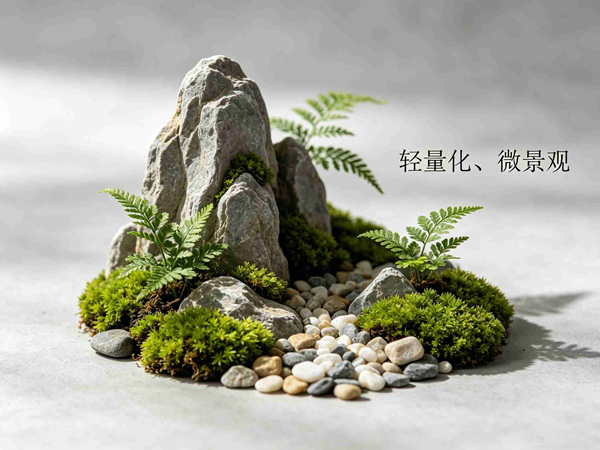 庭院假山“轻量化、微景观”风格走红,中小型景石需求上升